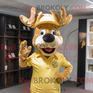 Gull Reindeer maskot...