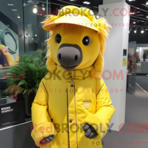 Costume mascotte de cheval...