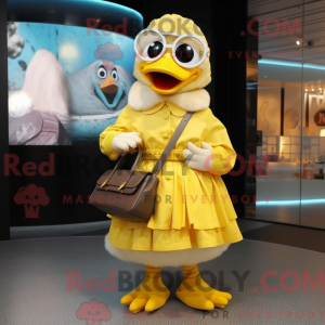 Yellow Gosling mascot...