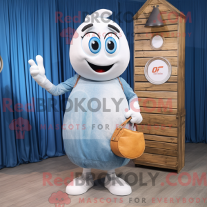 White Shakshuka mascot...