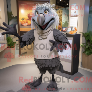 Maskottchenkostüm Gray Crow...