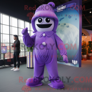Postava maskota Purple...