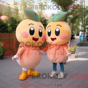 Peach Apricot mascot...