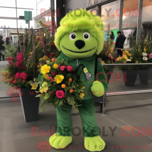 Lime Green Bouquet Of...