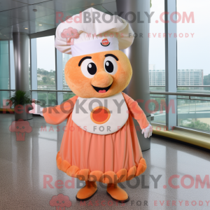Peach Lasagna mascot...
