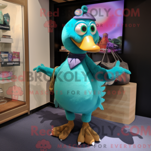 Teal Dodo Bird...