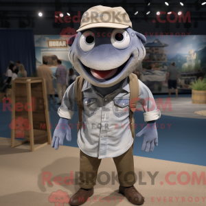 Costume mascotte de morue...