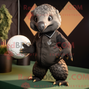 Black Pangolin mascot...