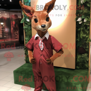 Maroon Roe Deer...
