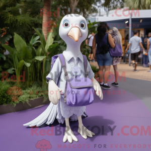 Lavender Albatross mascot...