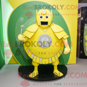 Lemon Yellow Celtic Shield...