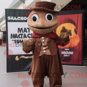 Brown Magician mascot...