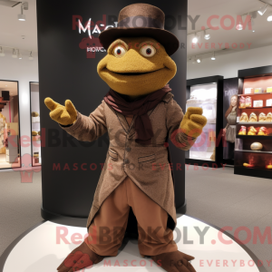 Brown Magician mascot...