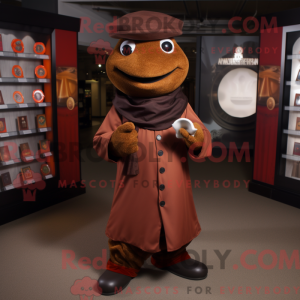Brown Magician mascot...