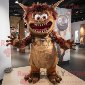 Costume mascotte de Démon...