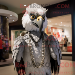 Gray Hawk mascot costume...