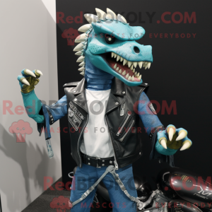 Cyan Spinosaurus...