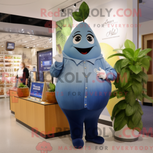 Navy Pear mascot costume...