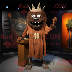 Rust King maskotdraktfigur...