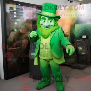 Limegrønn Leprechaun...