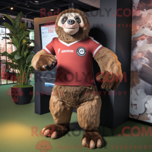 Giant Sloth-mascottekostuum...