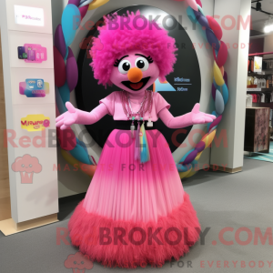 Rosa armbånd máscara...