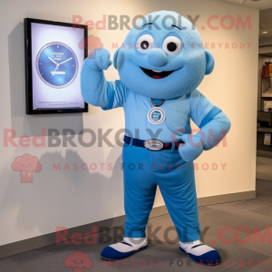 Sky Blue Wrist Watch mascot...