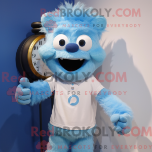 Sky Blue Wrist Watch mascot...