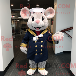 Máscara de mouse da Marinha...