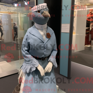 Pigeon mascot costume...