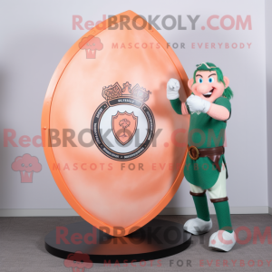 Peach Celtic Shield...