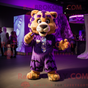 Purple Saber-Toothed Tiger...