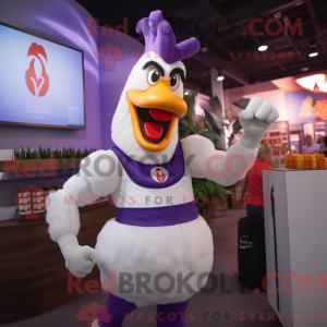 Lavendel hane maskot...