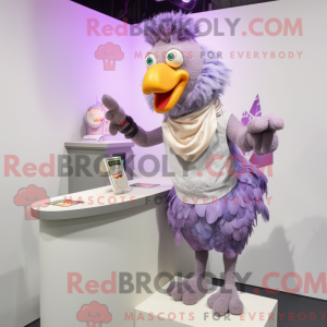 Lavendel hane maskot...