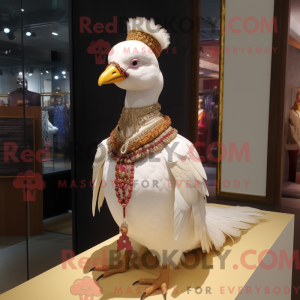 Cream Pheasant mascot...