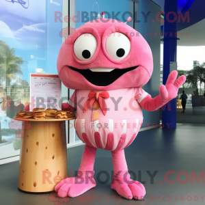 Disfraz de mascota de Pink...