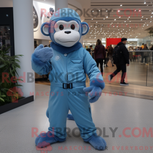 Postava maskota Sky Blue...