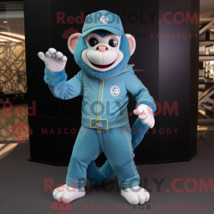 Postava maskota Sky Blue...