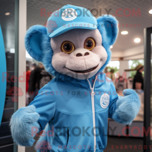 Postava maskota Sky Blue...