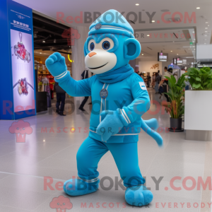 Sky Blue Monkey...