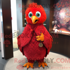 Maskottchenkostüm Roter...