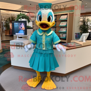 Teal Duck...