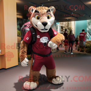 Costume de mascotte de lion...