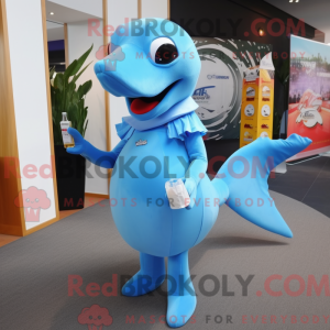 Sky Blue Dolphin...