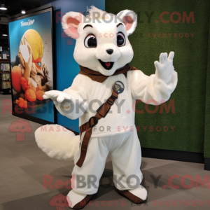 White Flying Squirrel...