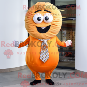 Orange Bagels maskot...