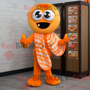 Oransje Bagels máscara de...