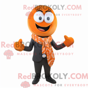 Oransje Bagels máscara de...