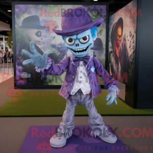 Lavendel Undead maskot...