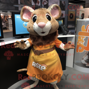 Disfraz de mascota Rust Rat...